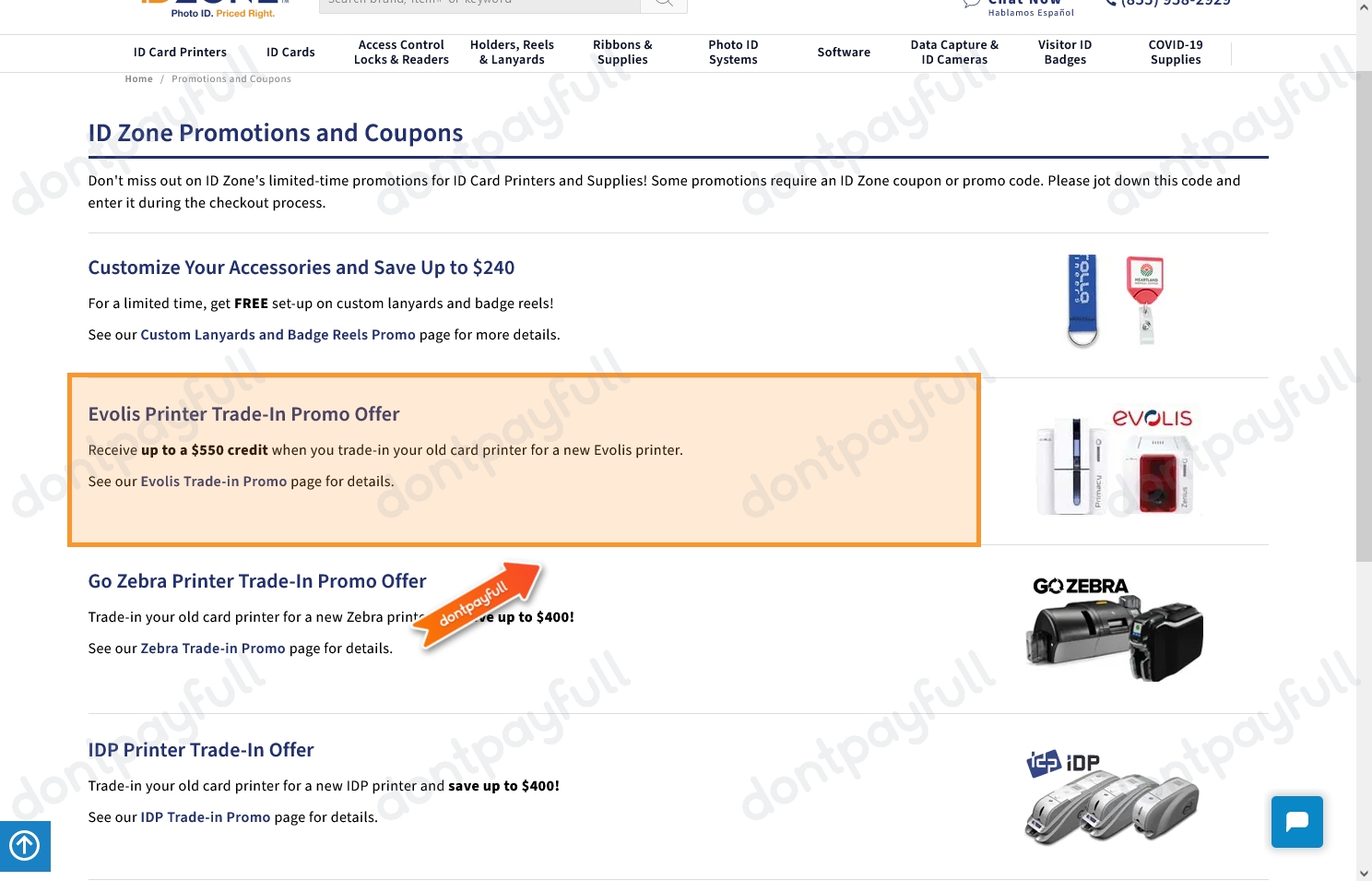 Id Card Promotion Code